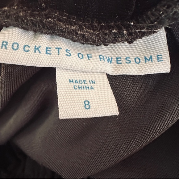 Rockets of awesome Black Velvet Skirt 8 - Picture 4 of 7